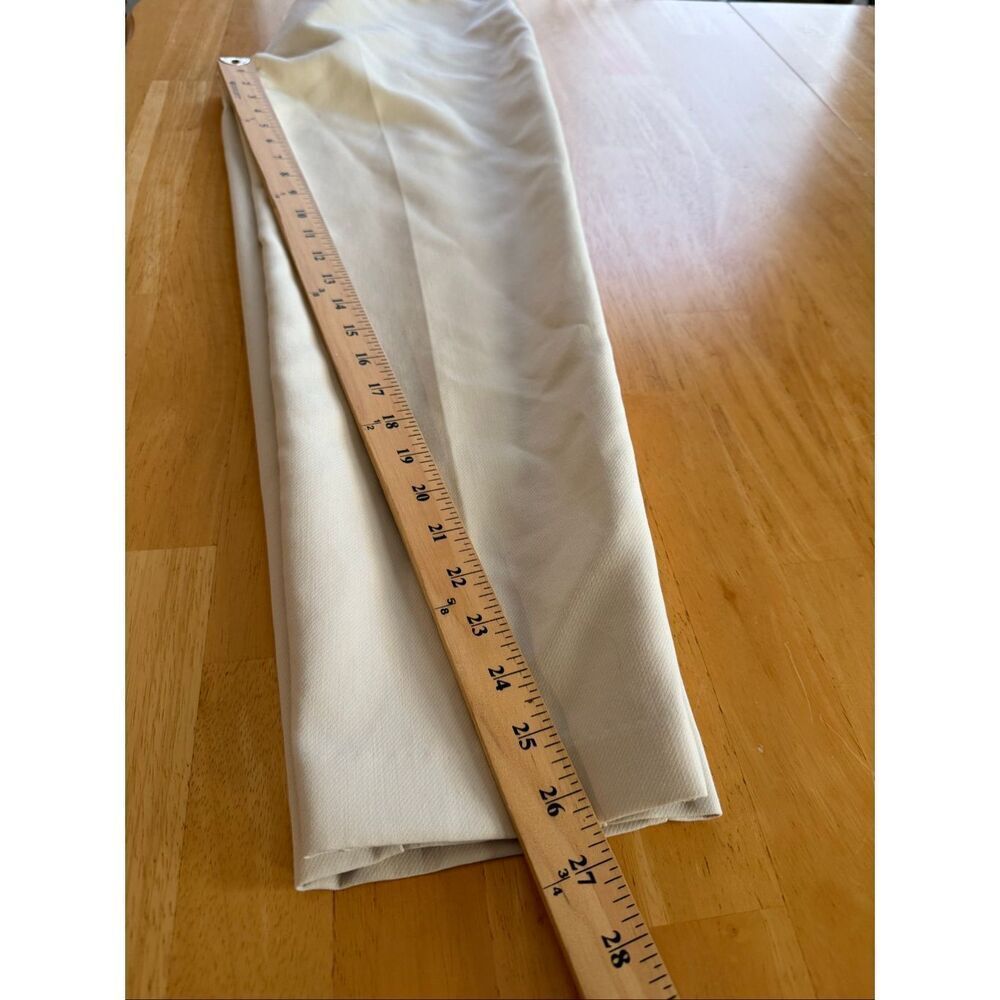 Zara Tailored High-Rise Slim Ankle Trousers in Cream– Women’s Small - Picture 11 of 12